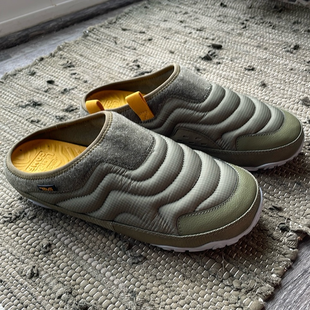 Teva ReEmber Terrain Slipper Women's 10 Brown Slip-On Classic Comfort Outdoor